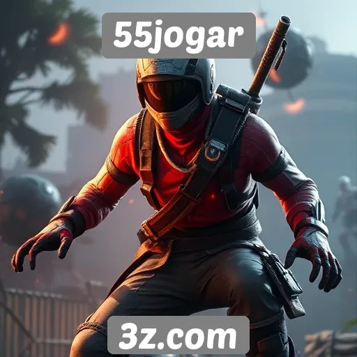 Gameplay de títulos exclusivos em 55jogar