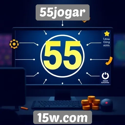 Análise das principais funcionalidades do site 55jogar