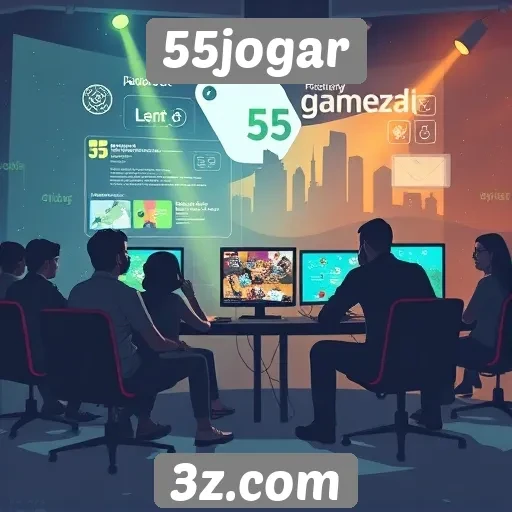 O impacto da comunidade gamer em 55jogar