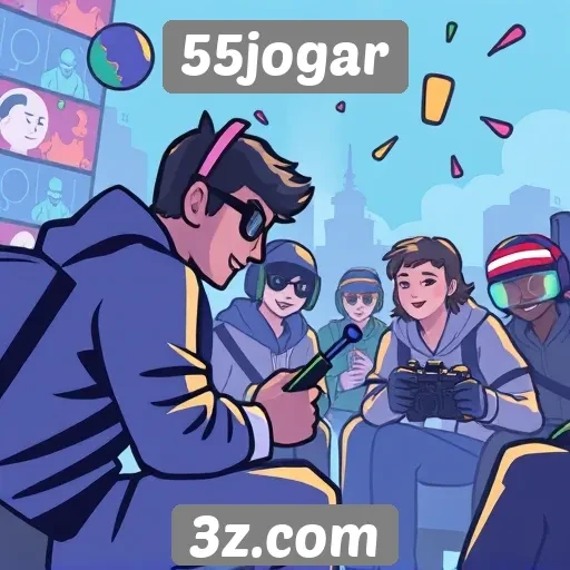 A comunidade de jogadores no 55jogar