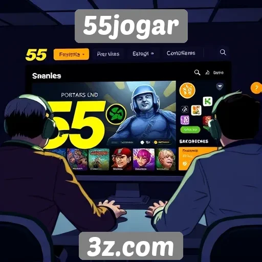 Avaliação da usabilidade do site 55jogar